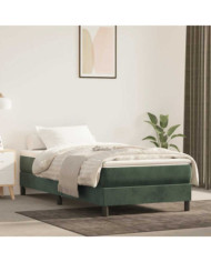 Matelas de lit à ressorts ensachés 80x210x20 cm velours | Mobilier & Déco
