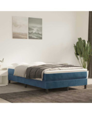 Matelas de lit à ressorts ensachés 120x210x20 cm velours | Mobilier & Déco