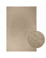 Tapis ZIZUR beige 200x290 cm aspect de jute intérieur extérieur | Mobilier & Déco