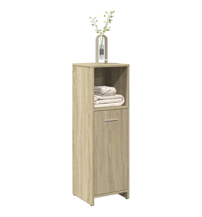 Armoire de salle de bain Chêne sonoma 30x30x95 cm Aggloméré | Mobilier & Déco