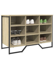 Armoire à chaussures chêne sonoma 90x38x61,5 cm bois ingénierie | Mobilier & Déco
