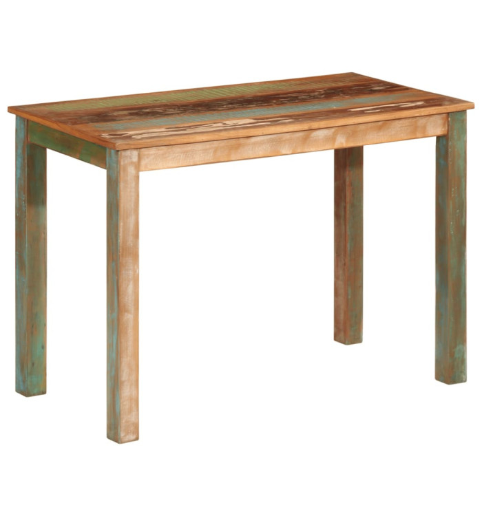 Table de salle à manger 110x55x76cm Bois massif de récupération | Mobilier & Déco