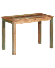 Table de salle à manger 110x55x76cm Bois massif de récupération | Mobilier & Déco