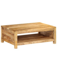 Table basse 80x55x30 cm bois de manguier massif | Mobilier & Déco