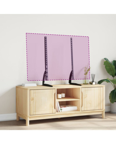 Support TV 2 pcs pour écran 37-75 pouces max VESA 600x400 mm | Mobilier & Déco