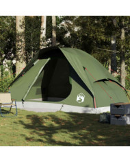 Tente familiale à dôme 6 personnes vert olive imperméable | Mobilier & Déco