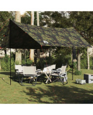 Bâche de camping camouflage 462x306x211 cm imperméable | Mobilier & Déco