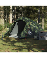 Tente de camping tunnel 2 personnes camouflage imperméable | Mobilier & Déco