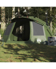 Tente de pêche 5 personnes vert olive imperméable | Mobilier & Déco