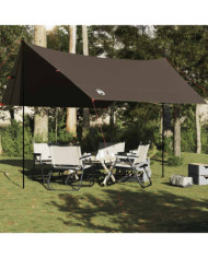 Bâche de camping marron 438x376x212 cm imperméable | Mobilier & Déco