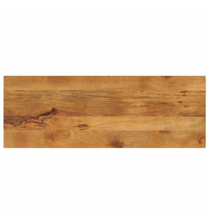 Dessus de table 140x60x2,5cm rectangulaire bois massif manguier | Mobilier & Déco