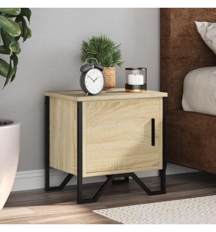 Tables de chevet 2 pcs Chêne sonoma 40 x 30 x 40 cm Aggloméré | Mobilier & Déco