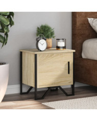 Tables de chevet 2 pcs Chêne sonoma 40 x 30 x 40 cm Aggloméré | Mobilier & Déco