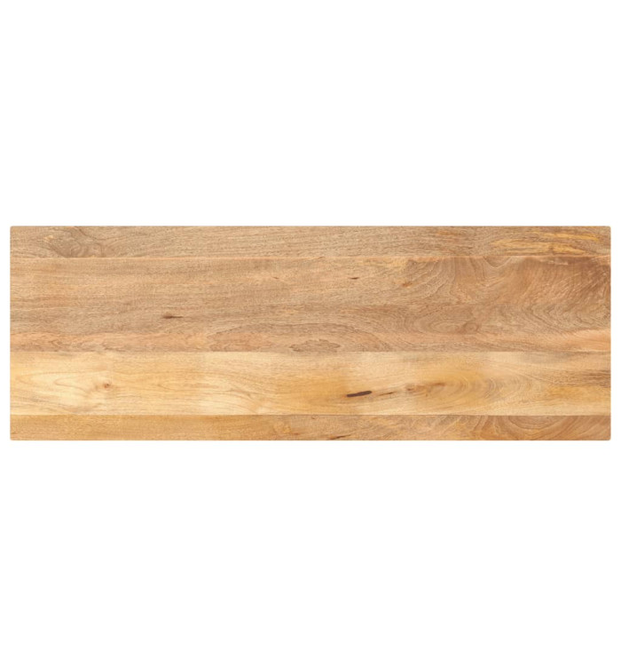 Dessus de table 160x50x3,8cm rectangulaire bois massif manguier | Mobilier & Déco