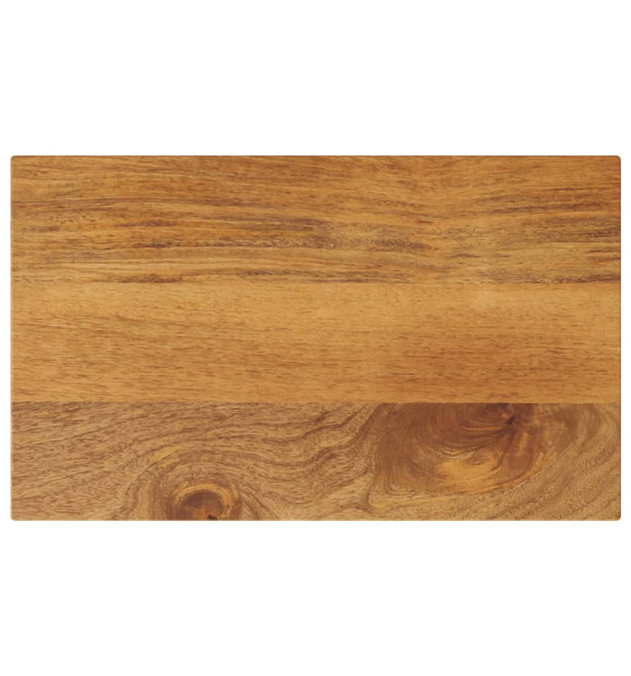 Dessus de table 50x20x2,5 cm rectangulaire bois massif manguier | Mobilier & Déco