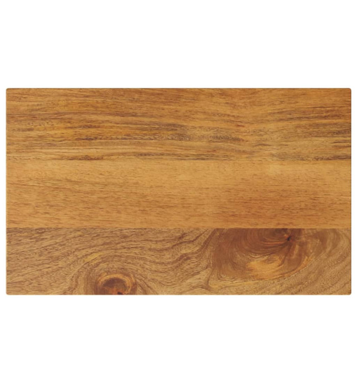 Dessus de table 40x20x3,8 cm rectangulaire bois massif manguier | Mobilier & Déco