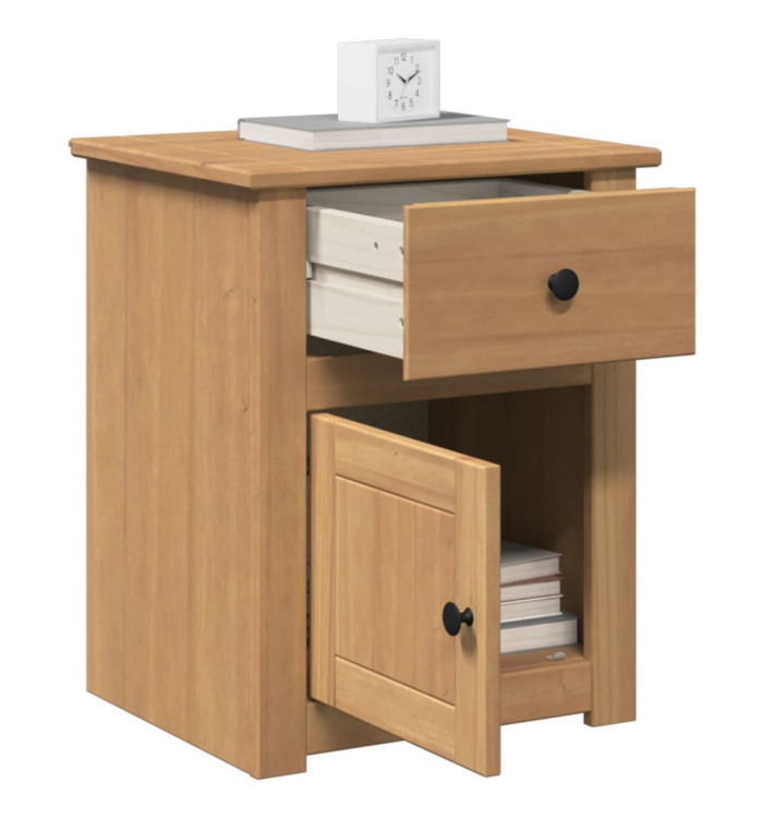Table de chevet Panama 46x40x57 cm bois massif de pin | Mobilier & Déco
