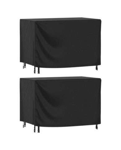 Housses de salon de jardin 2 pcs 140x70x90 cm imperméable 420D | Mobilier & Déco