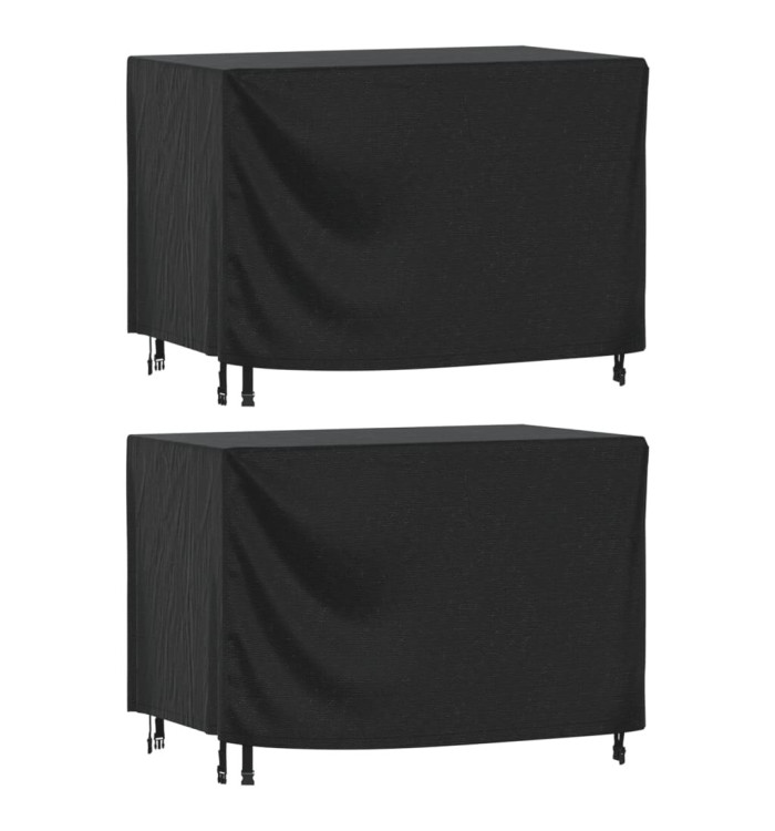 Housses de salon de jardin 2 pcs 140x70x90 cm imperméable 420D | Mobilier & Déco
