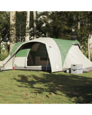 Tente familiale à dôme 6 personnes vert imperméable | Mobilier & Déco