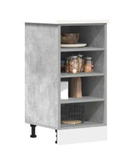 Armoire de plancher "Riga" gris béton 40x44,5x81,5cm | Mobilier & Déco