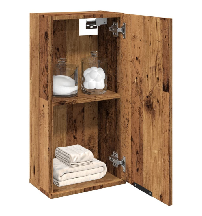 Armoire de salle de bain murale chêne artisanal 32x20x67 cm | Mobilier & Déco