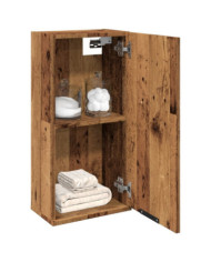 Armoire de salle de bain murale chêne artisanal 32x20x67 cm | Mobilier & Déco