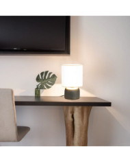 Lampes de table 2 pcs Bouton tactile Blanc E14 | Mobilier & Déco