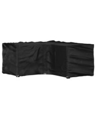 Housse de salon de jardin en forme de L 12 œillets 185x185x90cm | Mobilier & Déco