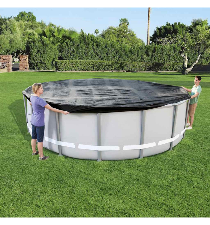 Bestway Couverture de piscine Flowclear 488 cm | Mobilier & Déco