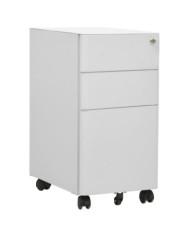 Classeur mobile Gris clair 30x45x59 cm Acier | Mobilier & Déco