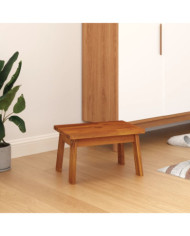 Tabouret-escabeau 38x26x22 cm Bois d'acacia solide | Mobilier & Déco