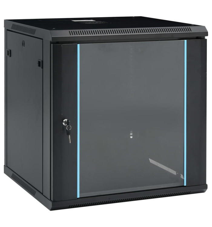 Coffret de réseau mural 12U 19" IP20 600x600x640 mm | Mobilier & Déco