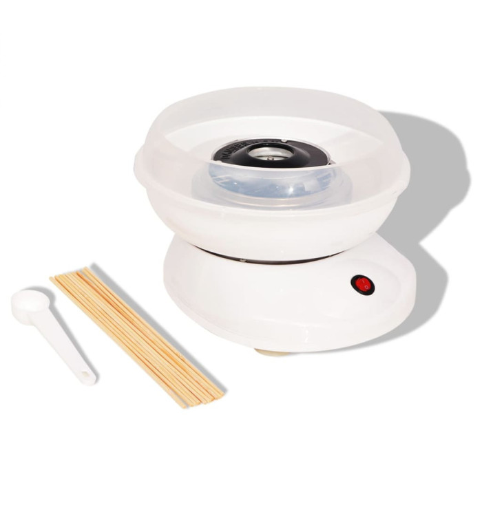 Appareil à barbe à papa 480 W Blanc | Mobilier & Déco