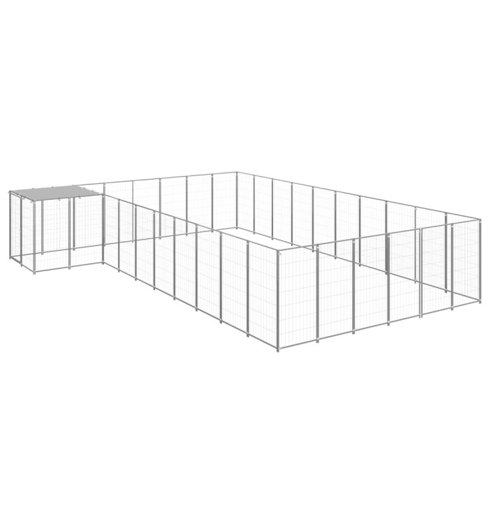Chenil Argenté 19,36 m² Acier | Mobilier & Déco