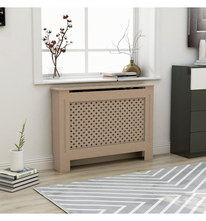Cache-radiateur 112x19x81,5 cm MDF | Mobilier & Déco
