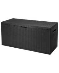 ProGarden Boîte de rangement de jardin 312 L Gris foncé | Mobilier & Déco