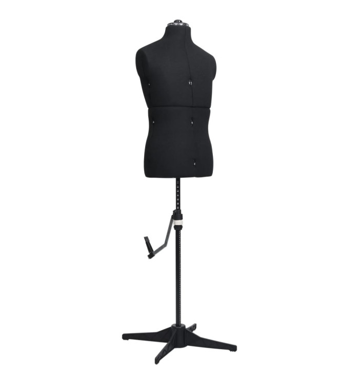 Mannequin de couture ajustable pour homme Noir Taille 37-45 | Mobilier & Déco