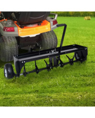 Aérateur de pelouse pour tondeuse autoportée 102 cm | Mobilier & Déco