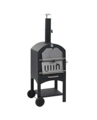 Four à pizza d'extérieur au charbon Pierre d'argile réfractaire | Mobilier & Déco