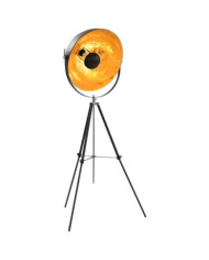 Lampadaire E27 Noir et doré 51 cm | Mobilier & Déco