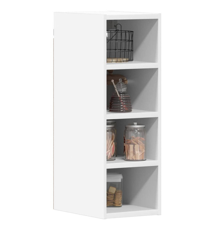 Armoire suspendue "Riga" blanc 20x29,5x60 cm bois d'ingénierie | Mobilier & Déco