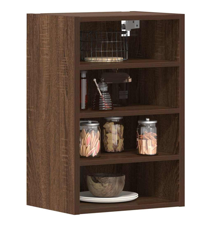 Armoire suspendue "Riga" chêne marron 40x29,5x60 cm | Mobilier & Déco