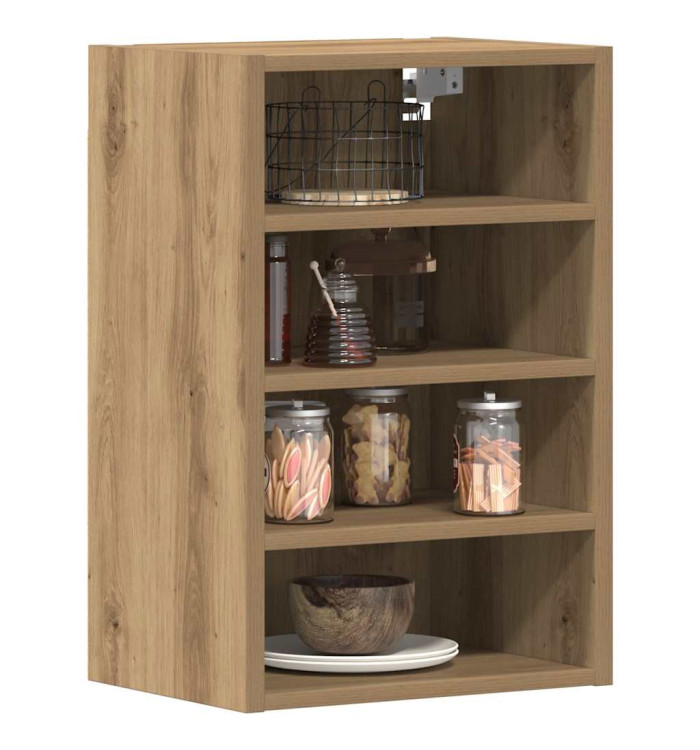 Armoire suspendue "Riga" chêne artisanal 40x29,5x60 cm | Mobilier & Déco