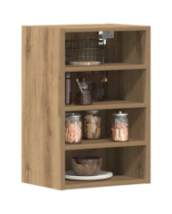 Armoire suspendue "Riga" chêne artisanal 40x29,5x60 cm | Mobilier & Déco