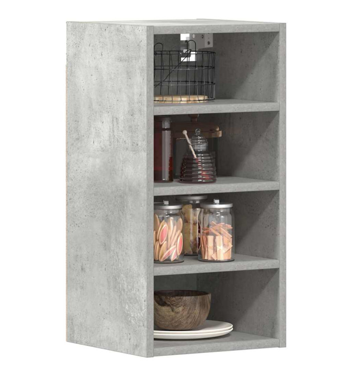 Armoire suspendue "Riga" gris béton 30x29,5x60 cm | Mobilier & Déco