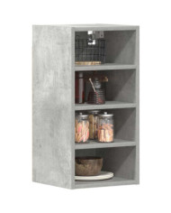 Armoire suspendue "Riga" gris béton 30x29,5x60 cm | Mobilier & Déco