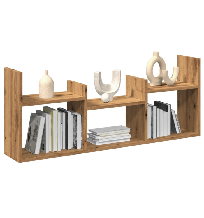 Armoire murale 100x18x40 cm chêne artisanal bois d'ingénierie | Mobilier & Déco