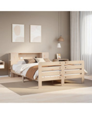 Cadre de lit sans matelas 160x200 cm bois massif de pin | Mobilier & Déco
