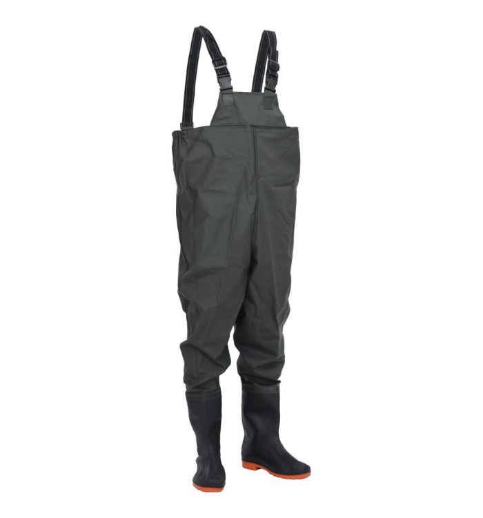 Cuissardes avec bottes vert foncé taille 43 | Mobilier & Déco
